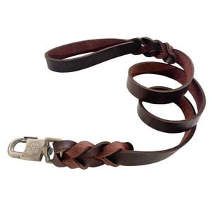 CottonMore Premium Quality Handmade Genuine Leather Dog Leash Lead 130cm Long