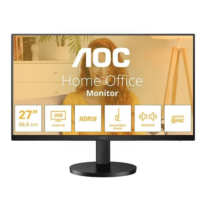 Aoc U27b3af 27" 4k Uhd Ips Hdr10 10-bit Monitor