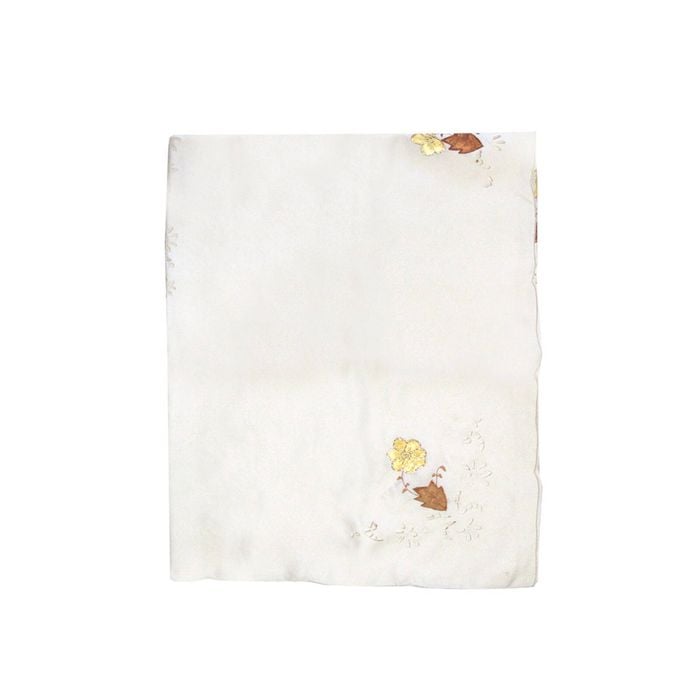 Delilah Flowers Cream Embroidered Cutout Rectangular Tablecloth 152 x 228 cm