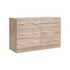 Artiss 6 Chest of Drawers Storage Cabinet Pine