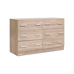 Artiss 6 Chest of Drawers Storage Cabinet Pine