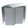 Build-a-Shed 1.5 x 2.3 x 2.3m Gable Double Hinged Side Door Shed - Zinc