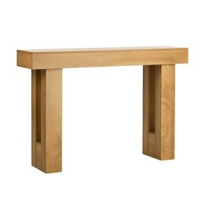 Oikiture Console Table Hallway Narrow Sofa Side Desk Storage Rack Behind