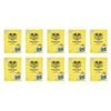 10x Spirax 315 Super Size Graph Book 10mm Grid 96 Pages School Notebook Yellow