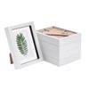 Nicola Spring 5 Piece 5 X 7" 3d Shadow Box Photo Frame Set - Craft Display Picture Frame With 4 X 6" Mount - White