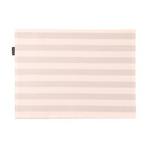 4pc Bas Phillips Printed Linen Looks Placemat Set Natural Stripes 33x45cm