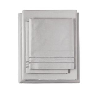 2000TC Ultra-Soft 4 pieces, Double Silver Gray
