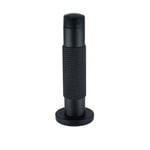 Adoored 85mm Knurled Black Monument Door Stop