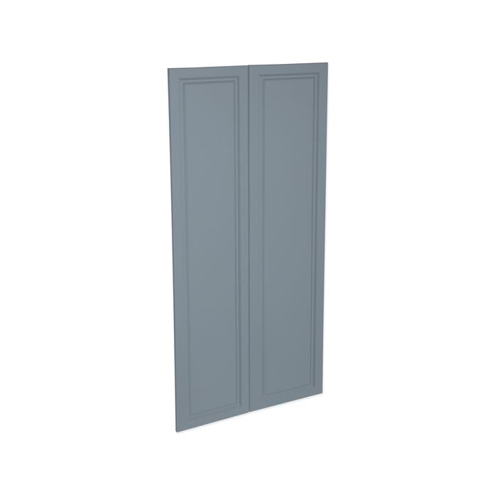 Kaboodle 900mm Heritage Danish Blue Pantry Doors - 2 Pack