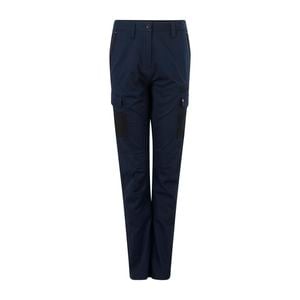 Citeco Size 14 Navy Womens Cotton Stretch Cargo Pant