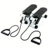 NNETM Compact Hydraulic Fitness Stair Stepper with Resistance Bands