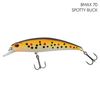 Black Magic BMAX 70mm Hard Body Fishing Lure Spotty Buck