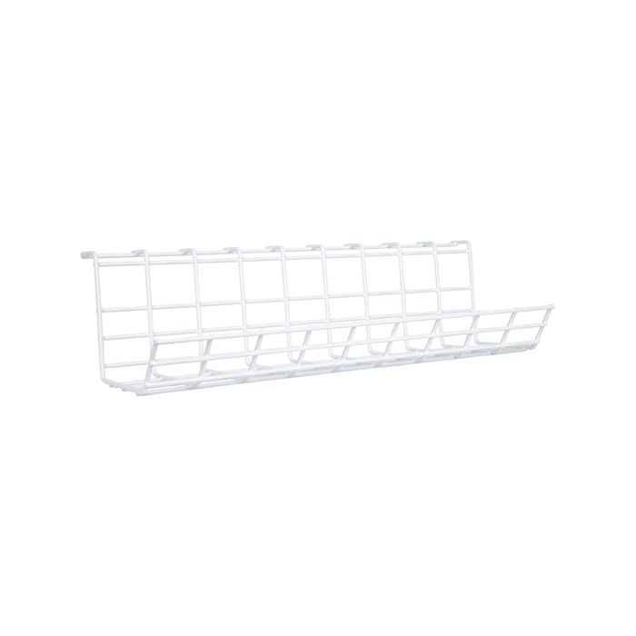 CordTech White Cable Management Tray - 2 Pack