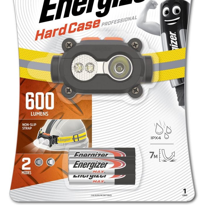 Energizer 600 Lumen Hard Case Pro Headlight Torch