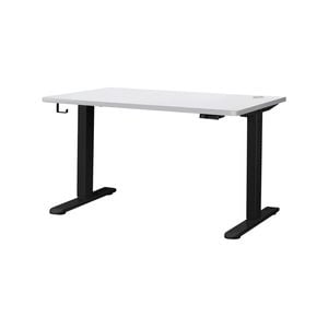 Oikiture Electric Standing Desk Single Motor 1.2m White Tabletop