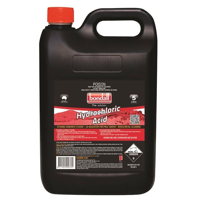 Bondall 5L Hydrochloric Acid