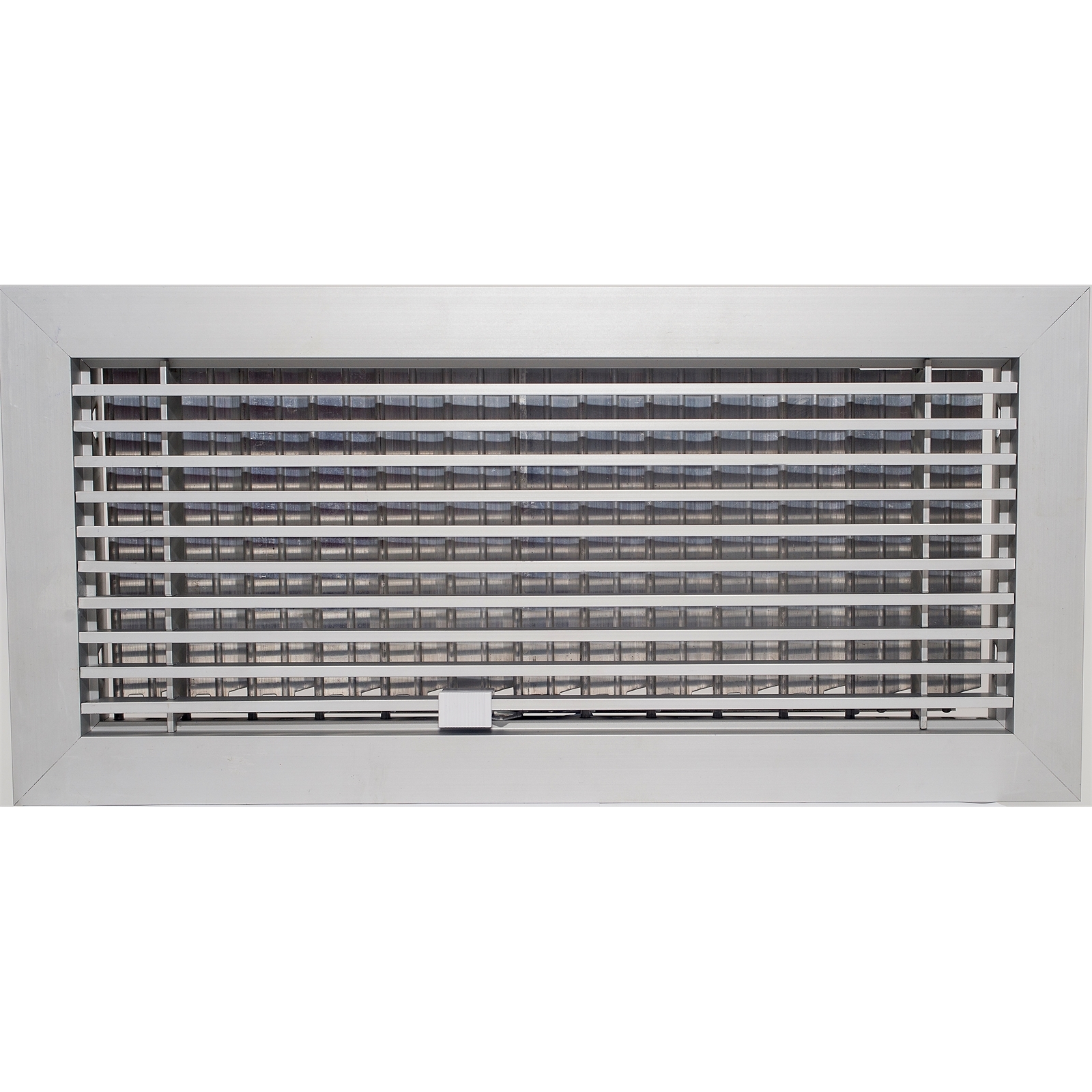 Accord 15 x 35cm Anodised Aluminium Floor Bar Grille