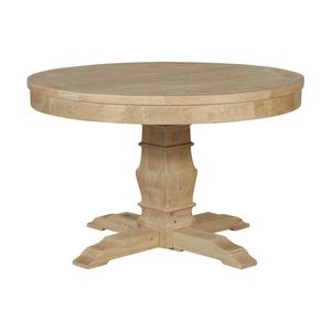 1825 Interiors Regency 1200 Round Dining Table Reclaimed Pine Furniture Natural
