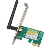TP-Link TL-WN781ND N150 Wireless N PCI Express Adapter 2.4GHz (150Mbps) 802.11bgn 1x2dBi Detachable Omni Directional Antennas