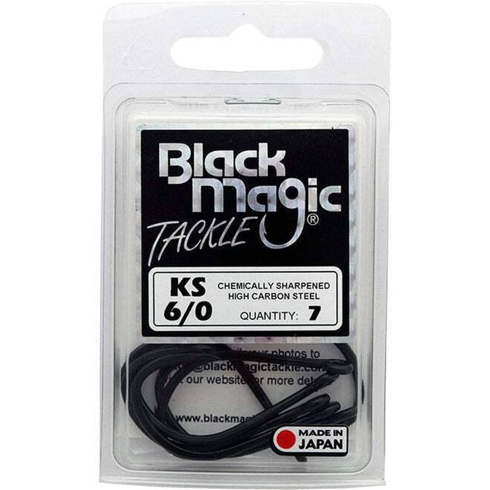 Black Magic KS Suicide Fishing Hook Economy Pack 6/0
