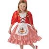 Little Red Riding Hood Halloween Costume for Girls Book Week Fairytale Dress Up – Red, 9-10 Years