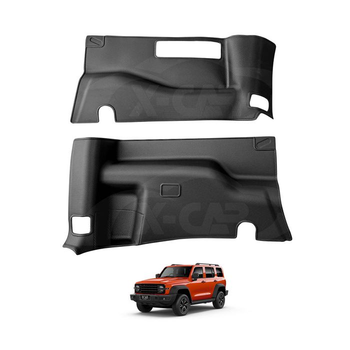 3D All Weather Boot Side Protectors Mats for GWM Tank 300 2023-Onwards Rear Trunk Covers