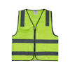 Citeco Large Hi Vis Day/Night Zipper Yellow Vest