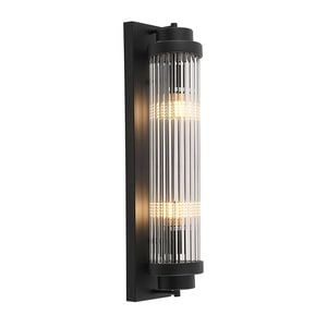 Vencha Cambridge Double Wall Light - Black