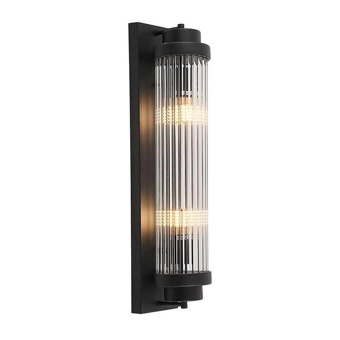 Vencha Cambridge Double Wall Light - Black