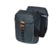 Basil Miles Tarpaulin Double Bag Mik Black Orange 34l Black/orange