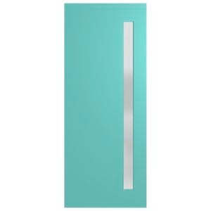 Hume 2340 x 1020 x 40mm Entrance Door Newington Translucent Glass XN1
