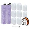 FOHOA Brush Roller and Filter Replacement for Shark HydroVac 11 Pack