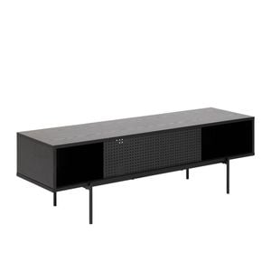 Modern Furniture KREMAN Entertainment TV Unit 140cm - Black