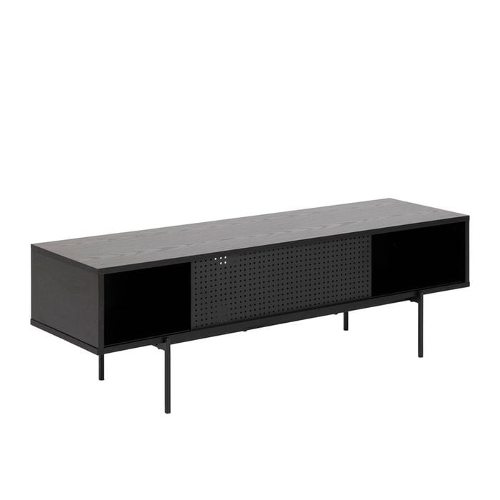 Modern Furniture KREMAN Entertainment TV Unit 140cm - Black