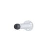 Miles Nelson 90mm Satin Chrome Wall Mount Door Stop - 5 Pack