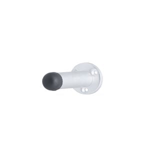 Miles Nelson 90mm Satin Chrome Wall Mount Door Stop - 5 Pack