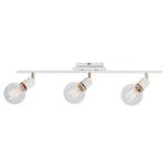 Mercator Tiffany 3LT E27 White Spotlight