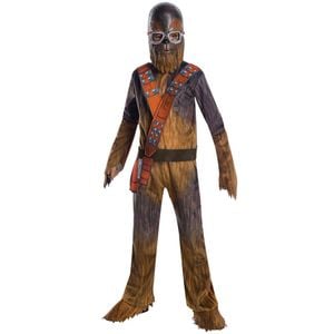 Star Wars Chewbacca Deluxe Kids/Boys Dress Up Party Costume Jumpsuit Size S
