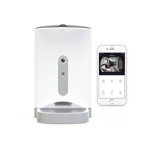 Smart Automatic Pet Dog Cat Rabbit Feeder Smartphone Camera App For Iphone Android