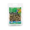 Zenith 8G x 25mm Gold Passivated Type 17 Countersunk Head Timber Screws - 100 Pack