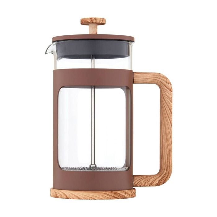 Euroline Plunger French Press Coffee Maker Durable Glass 1000ml Latte