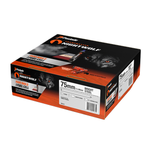 Paslode 75 x 3.06mm NightWolf Bright D-Head Smooth Nail - 1500 Pack