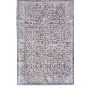 Fab Habitat 200x300cm Multicolour Kingston Distressed Machine Washable Rug