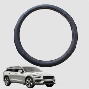 Steering Wheel Cover for Volvo V60 2015-2018 Cross Country 38CM | Circle