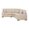 Clayton Sectional Sofa Beige (ABC)