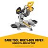 DeWALT 18V XR Li-ion Cordless 184mm 7-1/4" Mitre Saw DCS365N-XE - Skin Only