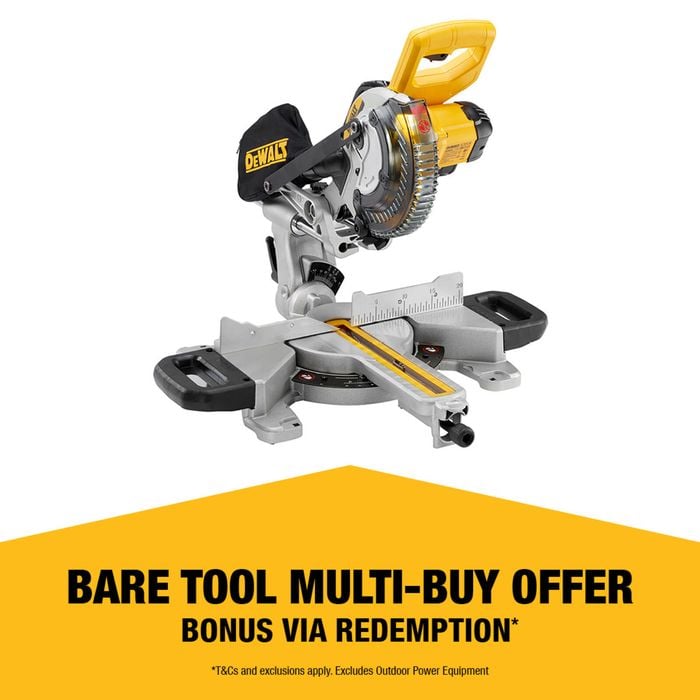 DeWALT 18V XR Li-ion Cordless 184mm 7-1/4" Mitre Saw DCS365N-XE - Skin Only