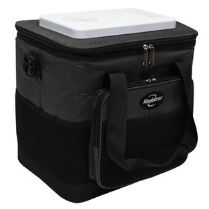 Koolatron 12V Electric Cooler Bag, 13L, Collapsible, Gray/Black