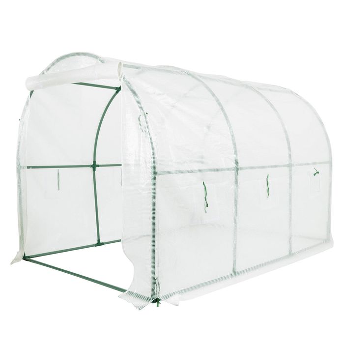 Backyard Farmer Walk-In Tunnel Greenhouse