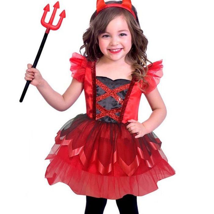 Little Devil Girls Toddler Halloween Costume - 12-24 Months